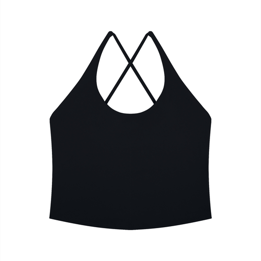 Loki & Ivy Women's Tight Halter Yoga Tank Top - Rollexi
