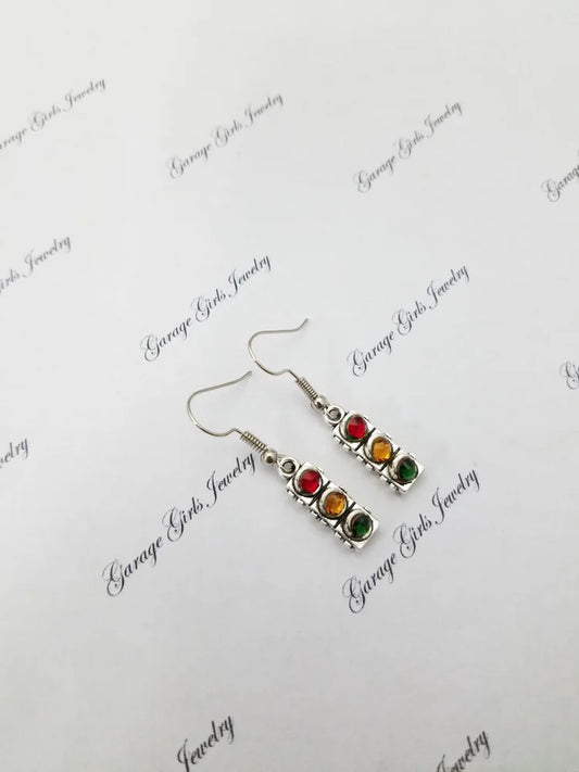 Stoplight Dangle Earrings - Rollexi