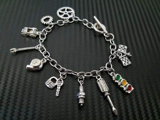 Car Part Charm Bracelet - Rollexi