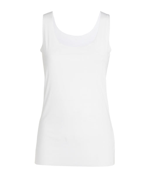 EGI Luxury Cotton Underwear Invisible Seamless Clean-Cut Scoop Neck Tank. Made in Italy (3100) - Rollexi