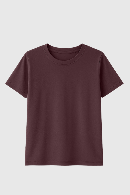 Everyday Bamboo T-Shirt Women - Chestnut