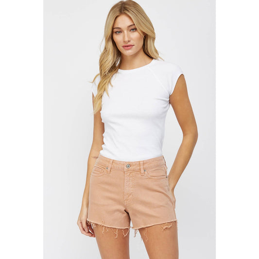 High-Rise Vintage Shorts