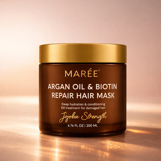 Argan Oil & Biotin Hair Repair Mask - Rollexi