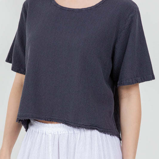 Women's 100% Cotton Gauze Heidi Top - Rollexi