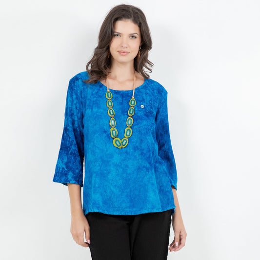 Leah Tuxedo Top with New Colors! 100% Cotton Gauze - Rollexi