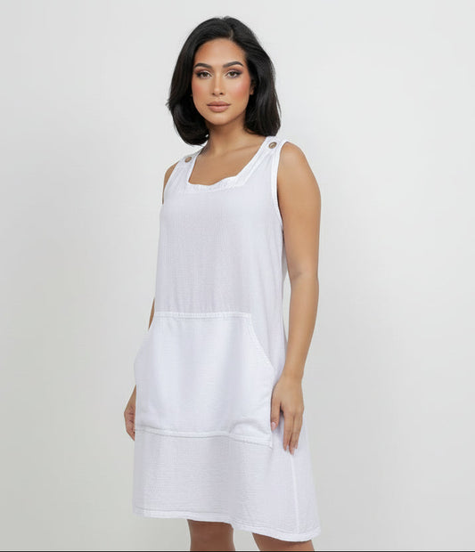 Zizi Tunic with Pocket! 100% Cotton Gauze - Rollexi
