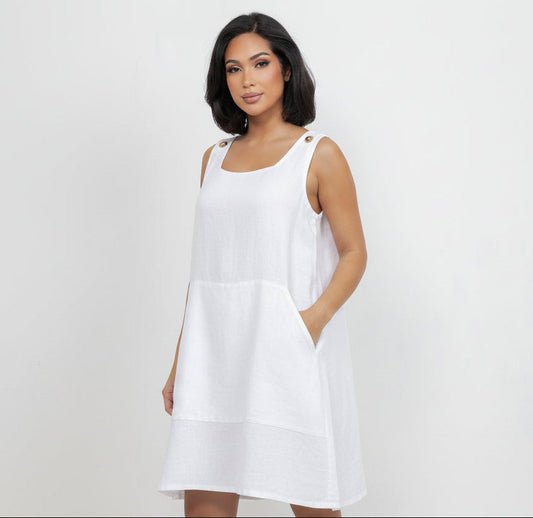 Zizi Tunic with Pocket! 100% Cotton Gauze - Rollexi
