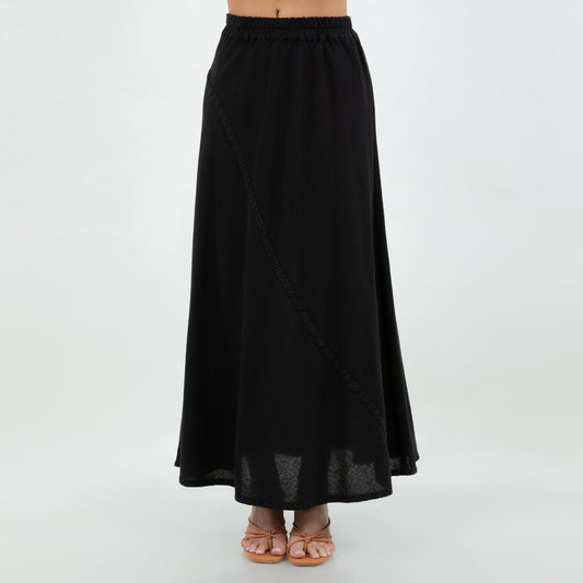 Ally - Your "Go To" resort style Skirt 100% Cotton Gauze - Rollexi