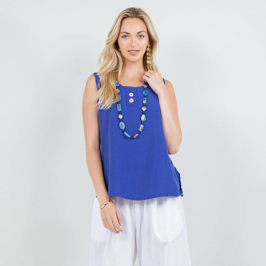 Women's Cotton Gauze Anne Top - Rollexi