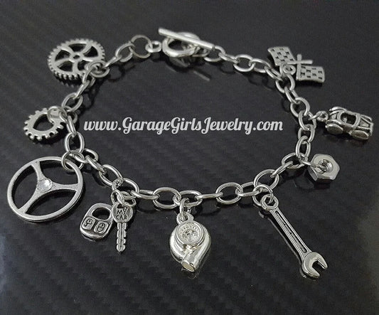 Car Part Charm Bracelet - Rollexi