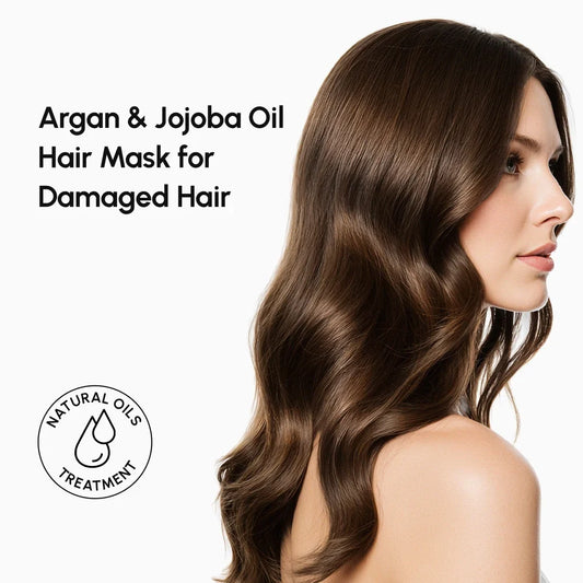 Argan Oil & Biotin Hair Repair Mask - Rollexi